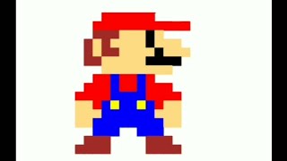 #programming #python Draw 8bit  Mario Character With Python Turtle Graphics !!