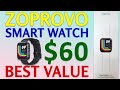 Zoprovo CS254 Best Budget Smart Watch with Mic, Speaker, and Sensors? Better than Virmeee VT3 Plus?
