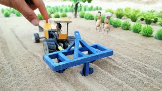 diy tractor Ridger Machine | 3 farrow ridger | @Mini Creative | keepvilla