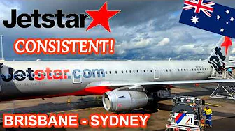 JETSTAR AIRWAYS - MORNING SERVICE 🌅 | BRISBANE - SYDNEY | A321-200