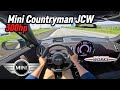 2024 MINI Countryman John Cooper Works ALL4 (300 hp) | POV Autobahn Test Drive in Germany