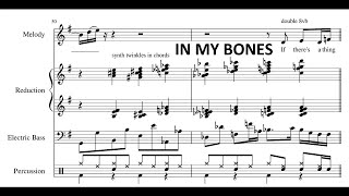 In My Bones- Jacob Collier Feat. Kimbra & Tank and The Bangas (Transcription)