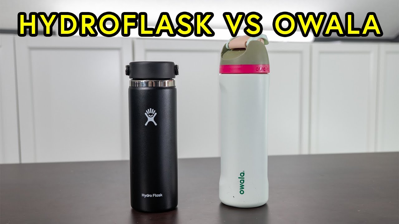 Which to buy? Owala 24 oz vs Hydroflask 24 Oz Water Bottle Comparison