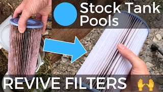 Stock Tank Pool HACK: REVIVE Your Intex Filters (works for Above Ground Pools too!)