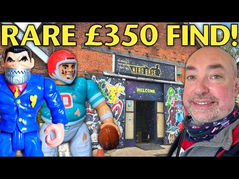 Nerd Base Vintage Toy Hunt | Digging for RARE Toy Gold!