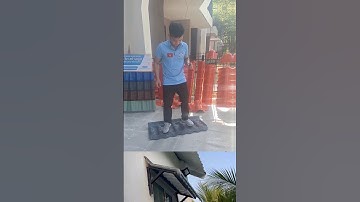 Mái hiên trang trí siêu bền đẹp với ngói nhựa âm dương kiểu Nhật #xuhuong #viral #ngoinhua