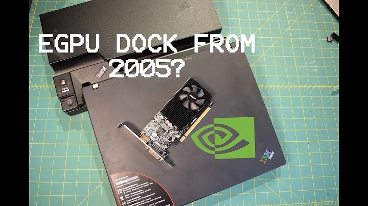 Lenovo Thinkpad PCIe GPU Docking Station (250310U) : First Look
