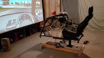 Initial testing of 2dof motion sim