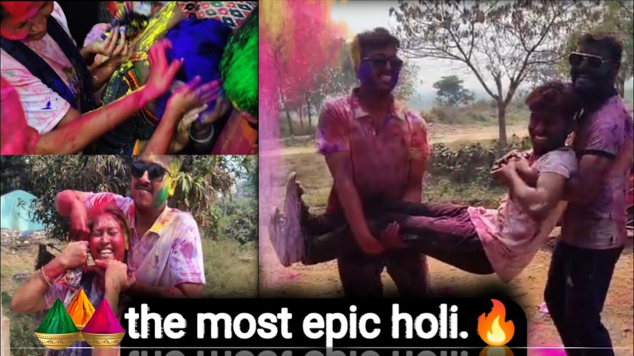 ଏ ବର୍ଷ ହୋଲି ର କିଛି ମୁହୂର୍ତ୍ତ ବହୁତ୍ ମଜା ହେଲା..🔴🟠🟡🟢🔵🟣🟤⚫