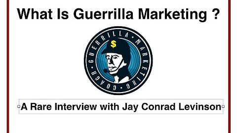 What Is Guerrilla Marketing? A Rare Interview with Jay Conrad Levinson