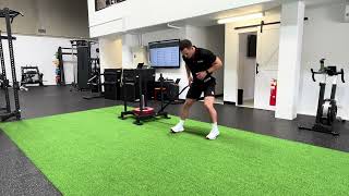 Sled Pull - Lateral Cross-Over Step