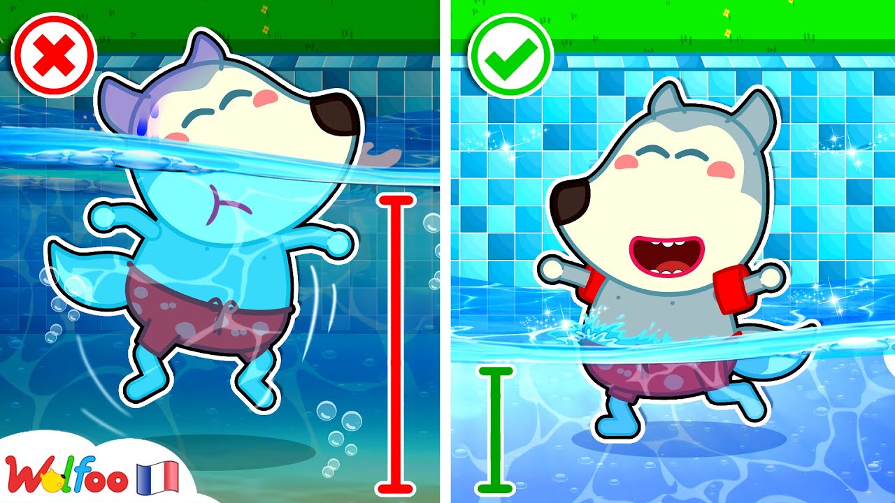 Non, Non, Jouez En Toute Sécurité ! Règles De Sécurité Dans La Piscine 🎉 Collection D'épisodes