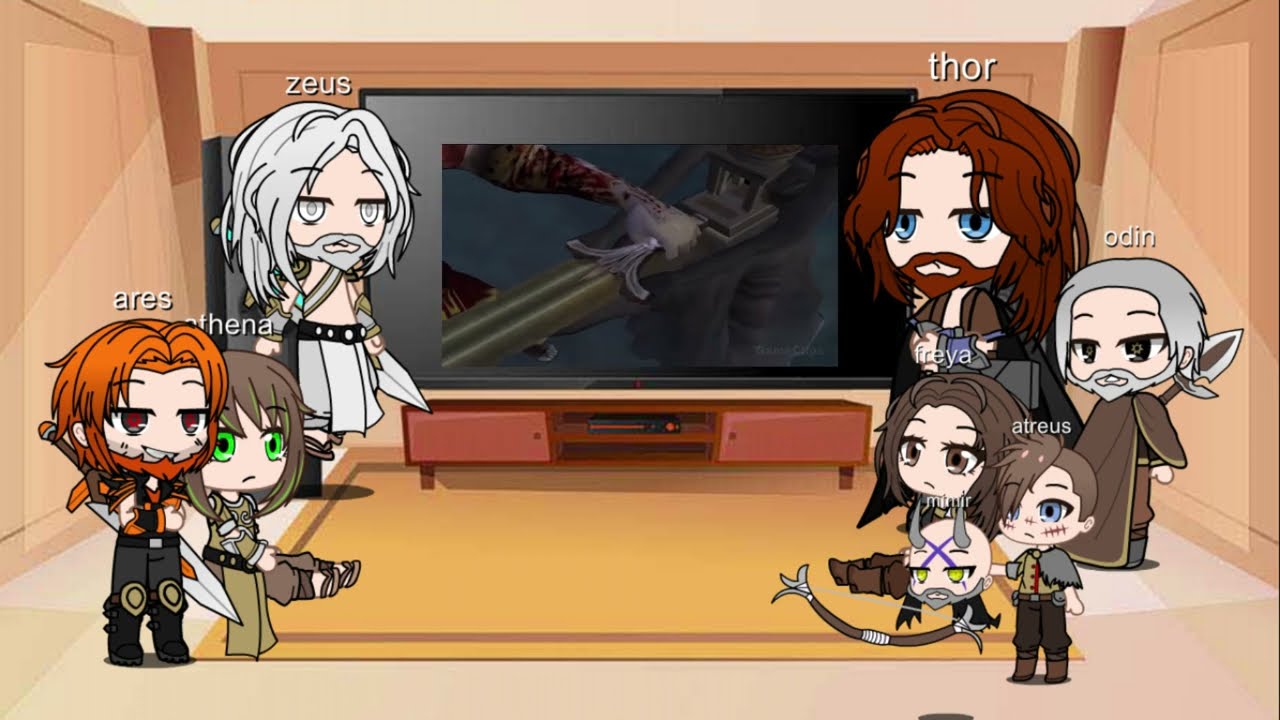 Греческие и скандинавские боги реагируют на Кратоса, часть 2