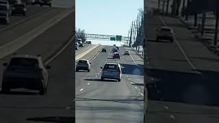 NJ police chase a Civic on Rt-3 east Clifton Sunday morning
