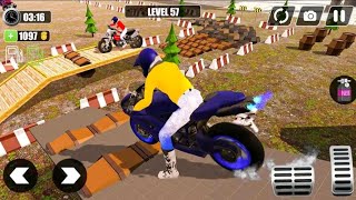 Mega Ramp Bike Racing 3D : Impossible Tracks 2021 - Motobike wala Game #2 Motocros: Android Gameplay screenshot 5