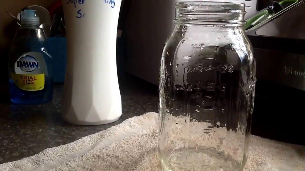 Cleaning canning or mason jars the easy way YouTube