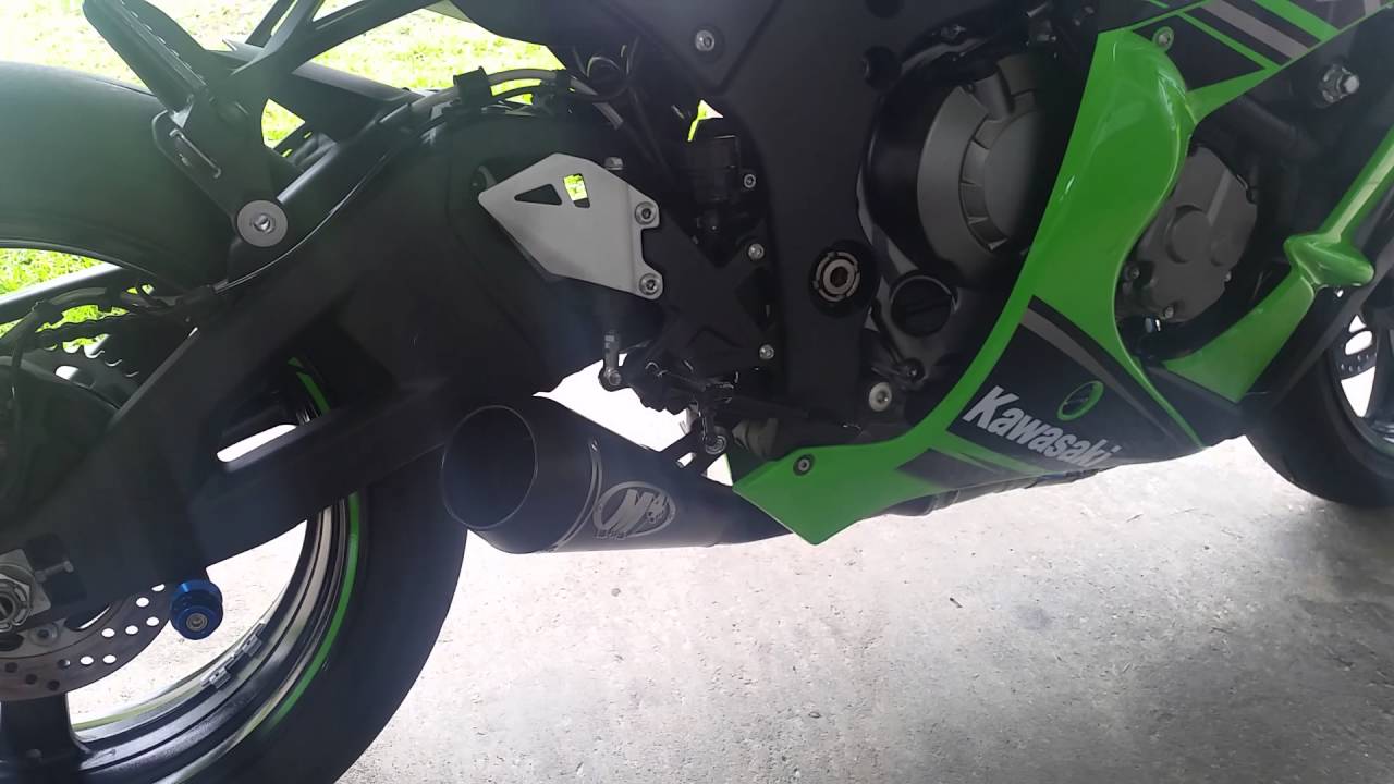 m4 exhaust baffle remove YouTube