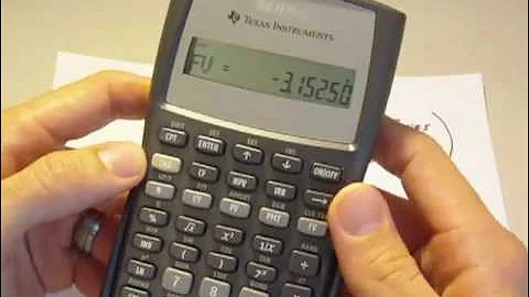 Ordinary Annuity on a BA II Plus