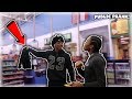 SNATCHING A GIRLS WIG OFF IN PUBLIC PRANK!!! 😱