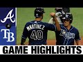 Hunter Renfroe homers twice in 14-5 win | Braves-Rays Game Highlights 7/27/20