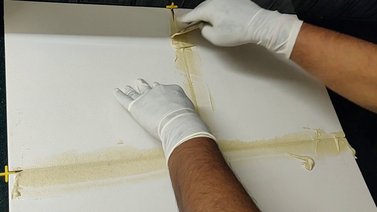 BRICKLITE EPOXY TILE GROUT APPLICATION VIDEO