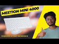 Meetion mini 4000 mini wireless keyboard mouse combo unboxing  first impression  gadgetxplore840