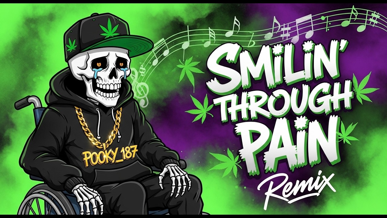 Smilin Through Pain (Remix) Lyric Visualizer