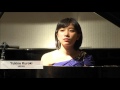 Yukine Kuroki (Japan), X International Balys Dvarionas Competition for Young Pianists