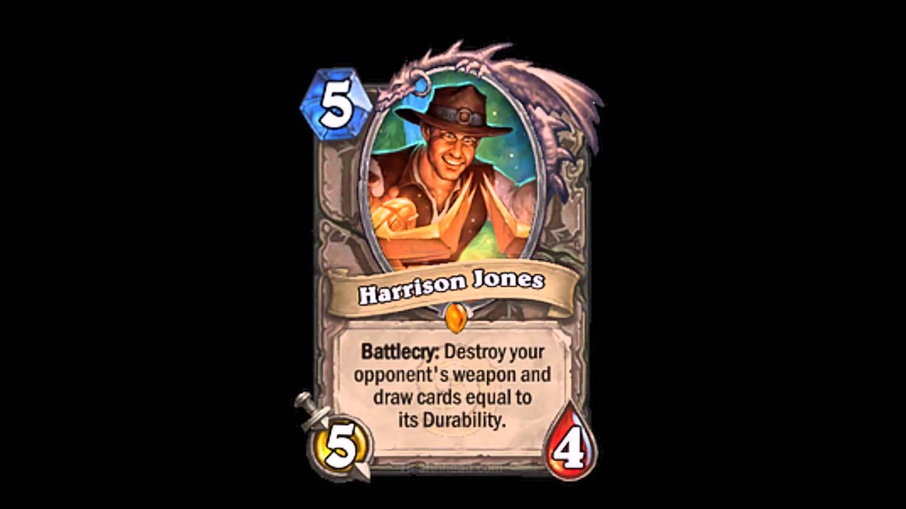 Harrison Jones Sounds - Hearthstone