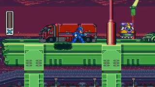 SEGA MEGA DRIVE - Mega Man X - Central Highway Stage by TiagoSC (WIP) + DEMO DOWNLOAD