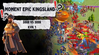 Surrounded on Three Sides! Epic War 3888 vs. 3886 — Small Power But Still a Swarm Rally!