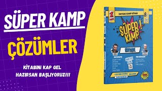 Benim Hocam Sayısal Kamp Kitabı Matematik Test 1 Serdar Sanar