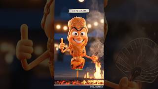 Rahasia Kenapa Sate Ayam Selalu Bikin Nagih. #shorts #education #animation