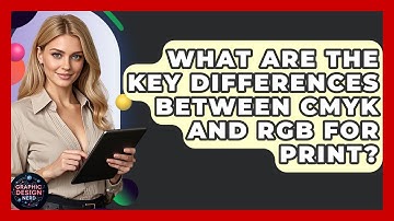 What Are The Key Differences Between CMYK And RGB For Print? - Graphic Design Nerd