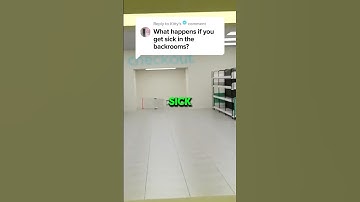 ⚠️WHAT IF YOU GET SICK IN THE BACKROOMS - FOUND FOOTAGE⚠️ #shorts