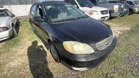 2004 Toyota Corolla S