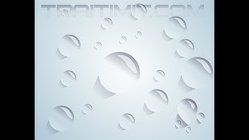 Tạo hiệu ứng giọt nước đơn giản trong Corel Draw X9 Waterdrop