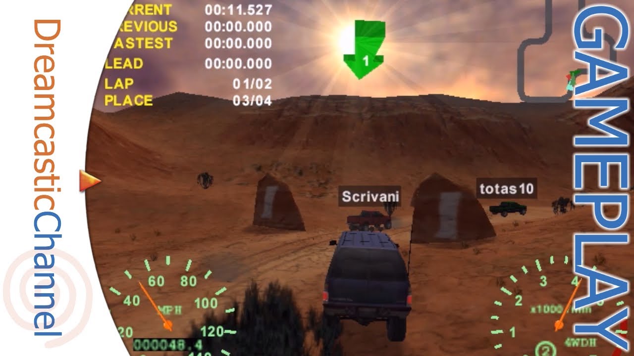 Game Night Highlights: 4x4 Evolution | 5/10/2023 | Dreamcast Online Multiplayer