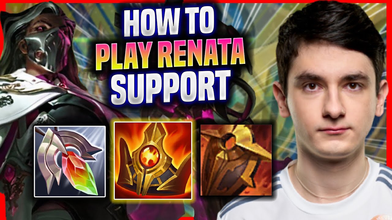 LEARN HOW TO PLAY RENATA SUPPORT LIKE A PRO! - VIT Labrov Plays Renata Support vs Taric! |