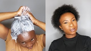 RELAXING MY NATURAL WITH A BLOW OUT RELAXER | TONDIE PHOPHI