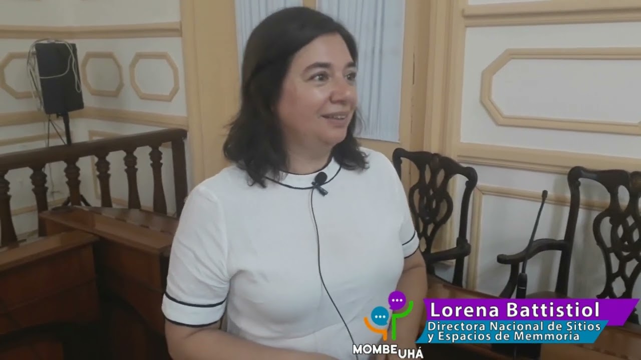 Entrevista a Lorena Battistiol, Directora Nacional de Sitios y Espacios de Memoria.