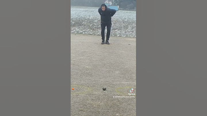entraînement  pour millieu pétanque