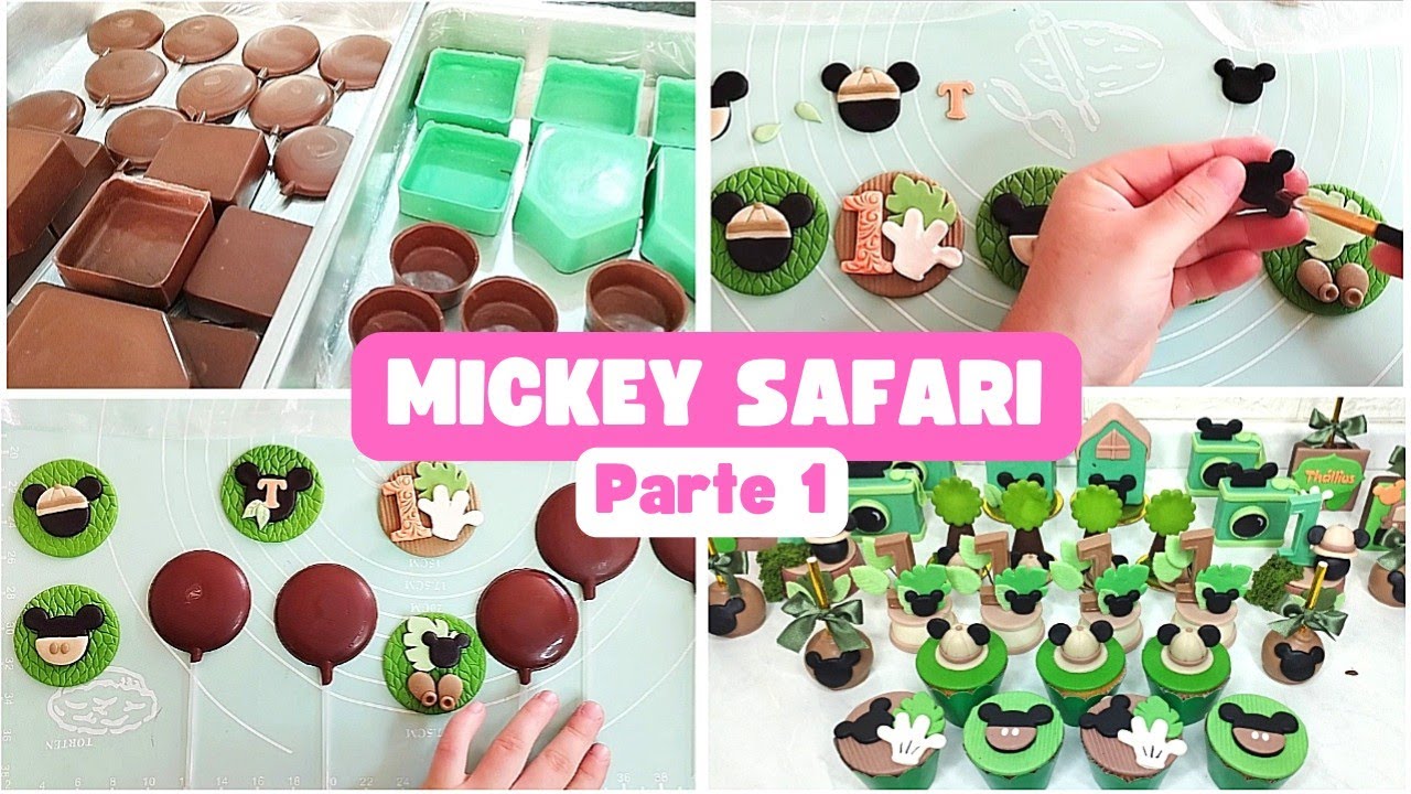 DOCES PERSONALIZADOS MICKEY SAFARI | PIRULITOS PERSONALIZADOS (PARTE 1)