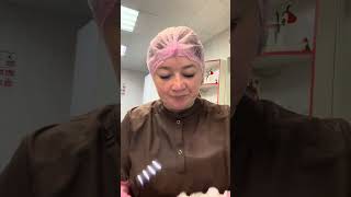 Как снимаю всю одноразовую одежду после педикюра #подология #nails #вросшийноготь #подолог #ногти