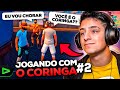 A REAÇÃO DELES É A MELHOR ! JOGANDO COM LOUD CORINGA EM MESTRE NO FREE FIRE | PT 2