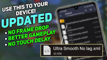 Fix frame drops while playing mobile legends | New Patch! 60fps
