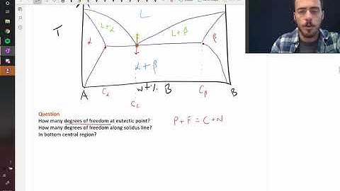 The binary eutectic phase diagram