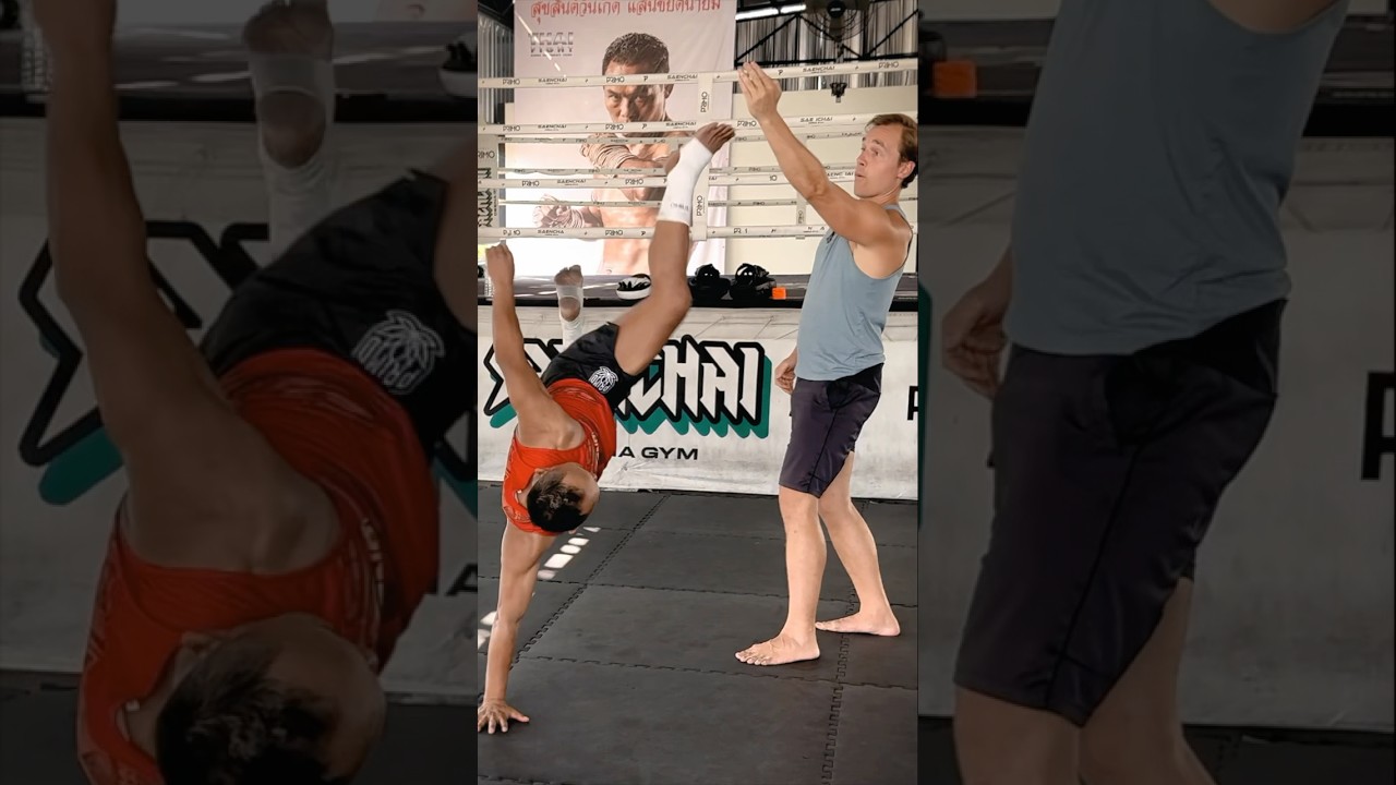 Saenchai's Cartwheel Kick 🦶💥