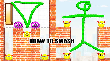DRAW TO SMASH - Satisfying ASMR Gameplay (Infinity, Draw 2 Save) Part 1