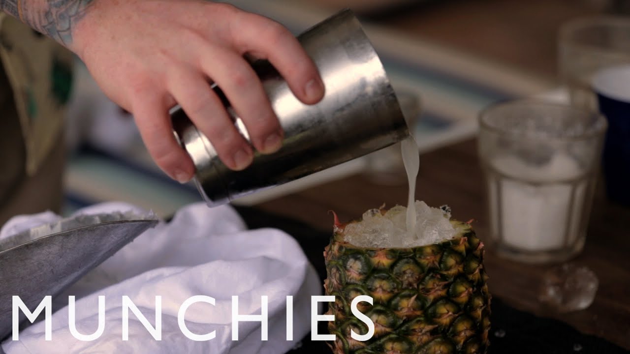 How to Make a Pina Colada with Barney Toy | Munchies